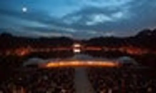 Musik und Licht am Hollersee